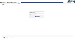 Desktop Screenshot of intranet.klimat.cz